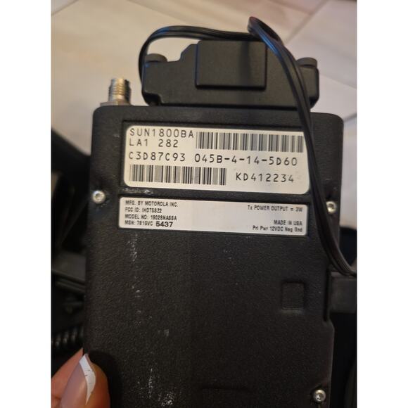 Vintage Cellular One Motorola Cellphone Model SCN2498b Mobile Bag Car Phone - Picture 15 of 16